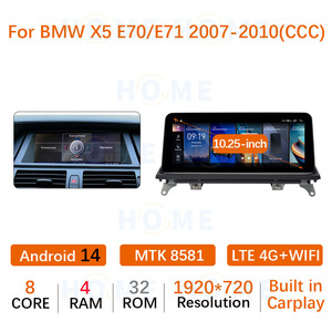 <span class=keywords><strong>Android</strong></span> 14 8.8 "12.5" <span class=keywords><strong>MTK</strong></span> 8581 xe đa phương tiện Player cho BMW X5/X6 loạt E70/E71 2007 2017 không dây Carplay GPS <span class=keywords><strong>Android</strong></span> tự động - Product Image 2