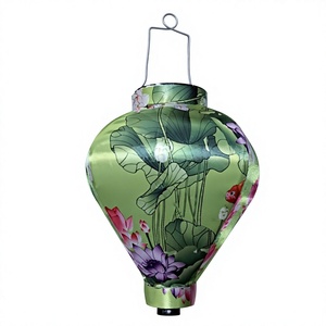 Vietnam Premium <b>Decorative</b> Silk Lantern Bamboo Structure Material for Event Venue Styling Use - Product Image 1