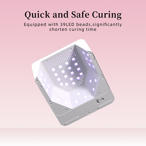 Lampe de séchage UV LED sans fil rechargeable personnalisée H20, support réglable pour manucure, pédicure, gel et nail art - Product Image 6
