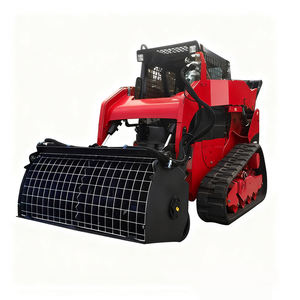 Chargeuse à Chenilles à Roues avec Godet Mélangeur à Béton avec Moteur Marque <span class=keywords><strong>POWO</strong></span> Certifiée CE Garantie 1 An - Product Image 1