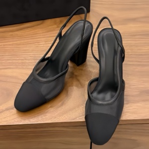 Classic Flat <b>Heels</b> Women's Wedding High <b>Heels</b> Elegant Women's Wedge Sandals Women's <b>Closed</b> <b>Toe</b> High <b>Heels</b> - Product Image 3