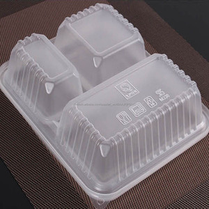 Micro-ondes plastique Pp préparation de repas jetable <span class=keywords><strong>Bento</strong></span> récipient de nourriture <span class=keywords><strong>3</strong></span> compartiment boîte à déjeuner - Product Image 4