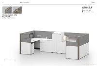 STATION DE TRAVAIL Bureau des employés de style industriel Construction à cadre en acier Grande surface de travail pour les environnements de bureau d'entrepôt