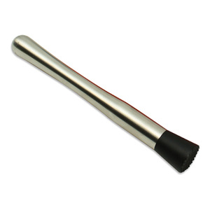 304 Stainless Steel Bar Muddler with Diamond Head, Ergonomic Cocktail Muddler Tool for Fruit Drinks & Bar Tools Accessories - Product Image 5