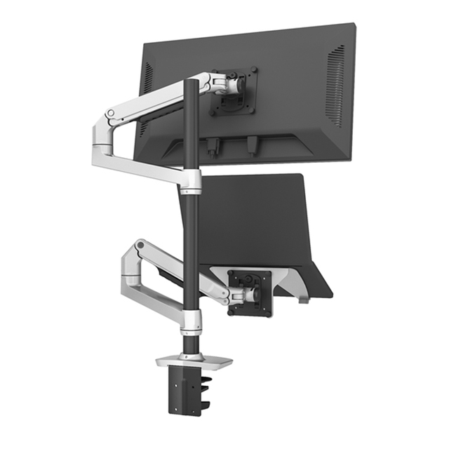 Newsence Monitor Mount Lift Telescopic Dual Multi-screen Hot Sale Adjustable Riser Computer Stand Arm in Stock