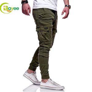 Vente en gros automne 6 poches Cargo Pants Fitness Pantalons de survêtement Hommes Cargo Jogger <span class=keywords><strong>Pantalon</strong></span> <span class=keywords><strong>avec</strong></span> poches latérales - Product Image 5