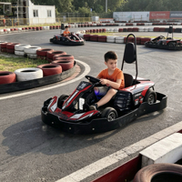 Go-Kart Eléctrico para Adultos y Adolescentes, Motor de 60V 1000W, Velocidad Máxima de 40 km/h, Transmisión por Cadena