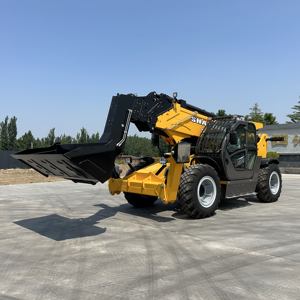 Manipulador telescópico TH2060 de 20m con motor diésel 4x4, grúa telescópica con pluma extensible, montacargas todoterreno de 6t para venta al por menor - Product Image 5