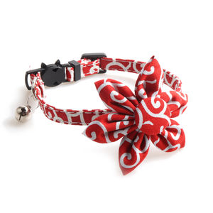 Collar de coche de diseño popular para Amigo, suippliers, floral, extraíble, para mascotas, estampado personalizado, para mascotas - Product Image 4