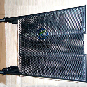 Plaque en maille d'anode en titane Jinshi Kaitai pour le traitement de l'eau avec poignée, électrode en acier inoxydable 304 - Product Image 3