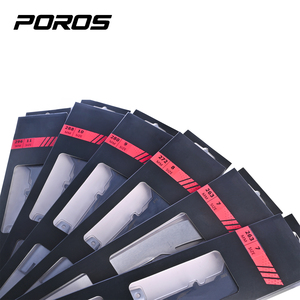 Lame per <span class=keywords><strong>Pattini</strong></span> <span class=keywords><strong>da</strong></span> Hockey su <span class=keywords><strong>Ghiaccio</strong></span> SOYUZ Rivestite in Titanio, Professionali, Durevoli, ad Alte Prestazioni, in Acciaio con Mantenimento del Bordo Migliorato, in Pelle/Gomma - Product Image 5