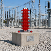 Parafoudre à oxyde métallique polymérique à haute tension et dispositif de mise à la terre
