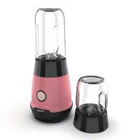 Kajafa Mini Mixeur Électrique Portable et Broyeur Personnel pour Fruits, Rechargeable par USB avec Récipient en Verre, Robot Culinaire