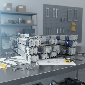 <span class=keywords><strong>Cornière</strong></span> en <span class=keywords><strong>acier</strong></span> galvanisé à chaud de 45 degrés pour structure de bâtiment, idéale pour le pliage et le soudage – Approvisionnement direct usine - Product Image 2