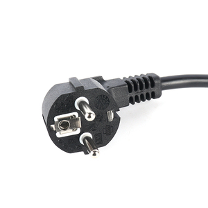 VDE CE Power Supply Extension Cord 3 Pin European EU IEC C13 <strong>Computer</strong> Mintor Laptop AC 3 Prong Cable and <strong>Plug</strong> - Product Image 4