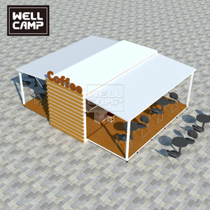 Di Động Gấp Di Động Mở Rộng 20ft 40ft Đúc Sẵn <span class=keywords><strong>Container</strong></span> Cửa Hàng Nhà Cho Quán Cà Phê Nhà Hàng Bar - Product Image 4