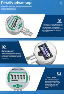 مقياس ضغط إلكتروني رقمي عالي الدقة ، مقياس ضغط الهواء الرقمي Oem - Product Image 5