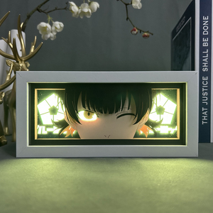 Lámpara de Noche LED con Luz de Anime <span class=keywords><strong>Blue</strong></span> <span class=keywords><strong>Lock</strong></span> Meguru Bachira para Decoración de Habitación Infantil, Lámpara de Mesa 3D con Recorte de Papel de <span class=keywords><strong>Manga</strong></span> - Product Image 5