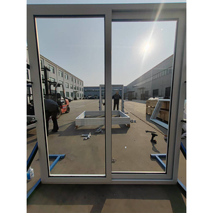 CHANGYI Exterior Vinilo Vidrio Templado <span class=keywords><strong>Puerta</strong></span> Corredera Pvc <span class=keywords><strong>Puerta</strong></span> Upvc Puertas Correderas de Vidrio - Product Image 6