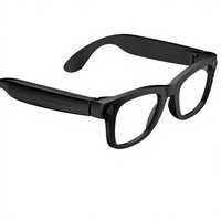 Nouvelles Lunettes Intelligentes IA T100 2026 avec Monture en Verre, Enregistrement Vidéo 4K 13MP IMX386, Lecteur de Musique Type-C 32G avec Haut-parleur, Assistant Vocal IA