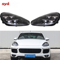 Phares LED de style Matrix PDLS pour Porsche Cayenne 958 (2015-2017) - Assemblage de phares avant Plug and Play