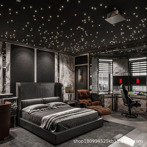 Starry Sky <b>Ceiling</b> Tile 2 X 4 Ft Fiber Optic Lighting Artistic <b>Ceilings</b> For Living Room Bedroom Hallway - Product Image 5