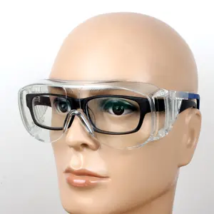 High quality anti fog Impact uv400 Scratch wrap around safety glasses goggles with EN166 ANSI Z87 AS/NZS 1337 certificates