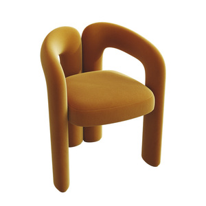 Mesa de Conferencia Redonda con Cuatro Sillas, Estructura de Marco Estable para Reuniones de Oficina y Recepción, Uso para Adultos - Product Image 5