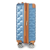 Valises à roulettes personnalisées en PP de haute qualité, extensibles, grande capacité, modernes, simples, unisexes, avec serrures et poignées télescopiques