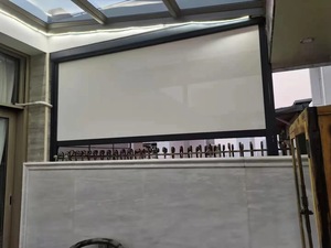Stores enrouleurs extérieurs coupe-vent, imperméables et anti-UV <span class=keywords><strong>pour</strong></span> balcon, terrasse et <span class=keywords><strong>jardin</strong></span> - Product Image 4