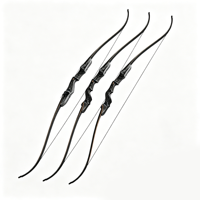 Ensemble d'arc recurve en bois stratifié de haute qualité, plumes naturelles, 150 cm, ergonomique, durable et confortable pour adultes et jeunes, idéal pour l'extérieur