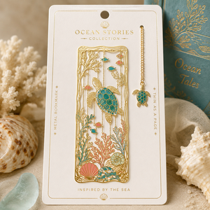 Premium Bespoke Metal Enamel <b>Bookmarks</b> with Gold Plating for Premium Brand <b>Gifts</b> - Product Image 5