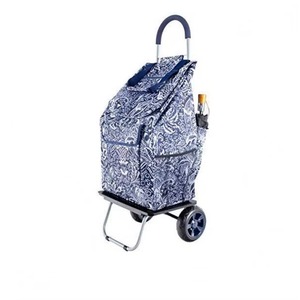 Sac de transport pliable en polyester léger et portable pour poussette de camping, gris, vente directe usine, avec deux poignées et fermeture éclair - Product Image 1