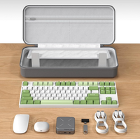 Étui rigide en EVA pour clavier, sac de rangement antichoc, organisateur de transport durable pour les voyages, le bureau et l'école