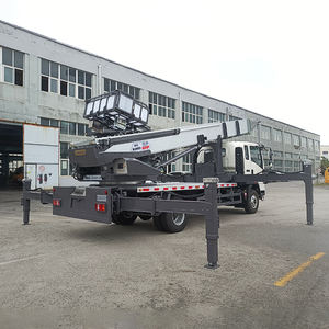 Camión <span class=keywords><strong>con</strong></span> Plataforma de Trabajo Aéreo de 51 m y 400 kg, Camión <span class=keywords><strong>con</strong></span> <span class=keywords><strong>Elevador</strong></span> de Escalera, Suministro Directo de Fábrica, Camión <span class=keywords><strong>con</strong></span> <span class=keywords><strong>Elevador</strong></span> de Escalera para Trabajos en Altura - Product Image 2
