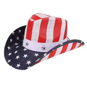 Biểu Tượng Tùy Chỉnh Phương Tây Jazz <span class=keywords><strong>Stetson</strong></span> Mũ Cao Bồi <span class=keywords><strong>Hat</strong></span> Rộng vành Mặt Trời Dệt Người Đàn Ông Của <span class=keywords><strong>Stetson</strong></span> <span class=keywords><strong>Hat</strong></span> - Product Image 2