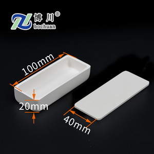 <span class=keywords><strong>Creuset</strong></span> en zircone en forme de bateau avec résistance à haute température, <span class=keywords><strong>vente</strong></span> directe d'<span class=keywords><strong>usine</strong></span> - Product Image 4