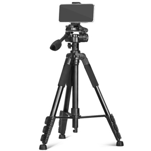 Treppiede per Fotocamera in Lega di Alluminio Q111H, Treppiede Robusto per Videocamera e Fotografia - Product Image 2