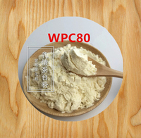 Poudre nutritionnelle Concentré de protéines de lactosérum 80% WPC Poudre de protéines de lactosérum