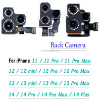 Câble flexible de remplacement pour objectif principal testé à 100 %, caméra arrière pour iPhone 14 Plus, câbles flexibles de haute qualité pour téléphone