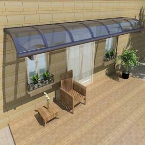 Auvent de porte/fenêtre extérieur haute résistance, pare-soleil, résistant à la pluie et à la neige, en polycarbonate, <span class=keywords><strong>pergola</strong></span>, gazebo, pavillon, nature - Product Image 3