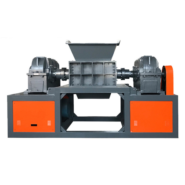 Easy Operation Scrap Hard Disk Shredder Glass Shredder Shoes Crusher Recycling Machine With Control Cabinet