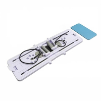 YYFITT Équipement de Pilates multifonctionnel, Planche de Pilates Reformer pliable et portable pour exercices abdominaux à domicile, avec minuteur, pour studio de Pilates