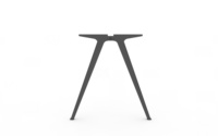 Guangzhou BERSON Cadre de bureau pour ordinateur de bureau à quatre places Offre Spéciale avec pieds de table en métal à fente pour câble