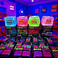 NEEDOH Maltose Luminous Ice Cubes Squishy Toy Slow Rising Fidget Sensory Stress Ball Decompression Kawaii Model for Youth