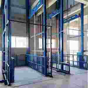Stationary Hydraulic Steel Freight <strong>Elevator</strong> Vertical Cargo Lift Wireless Control 3m Lifting Height for <strong>Industrial</strong> Warehouse - Product Image 6