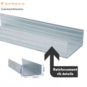 <span class=keywords><strong>Prix</strong></span> des montants métalliques galvanisés pour cloisons sèches, montants et rails métalliques pour cloisons sèches - Product Image 2