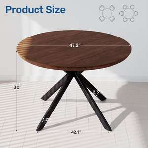 Juego de Mesa de Comedor Extensible Moderno con Almacenamiento Oculto, Sillas Tapizadas, Madera Sólida, Ensamblado, 4 Plazas, Impermeable, para Comedor - Product Image 5