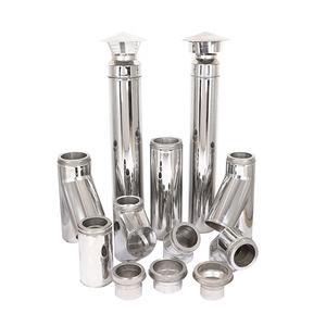 <span class=keywords><strong>Tuyau</strong></span> <span class=keywords><strong>de</strong></span> cheminée isolé à double paroi en acier inoxydable CE 300 <span class=keywords><strong>mm</strong></span> 5 pouces <span class=keywords><strong>de</strong></span> longueur droite - Product Image 4