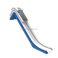 Toboggan Aquatique Gonflable Flottant Commercial pour Bateau, Équipement de Jeu Extérieur avec Escalade